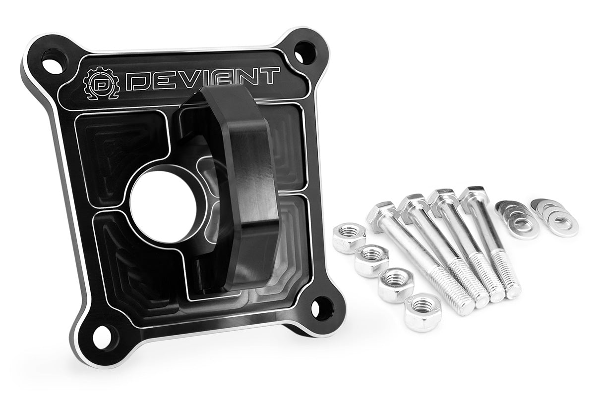 Deviant 45503 Billet Radius Arm Plate with D-Ring for 2014-16 Polaris RZR XP1000/XP Turbo