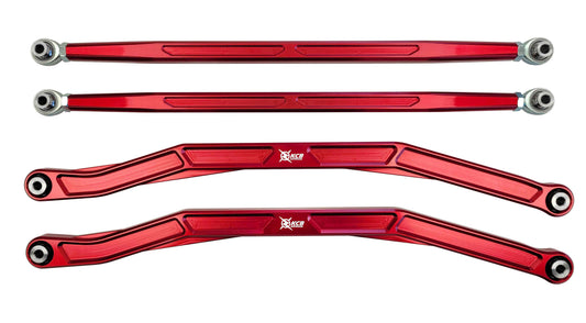 4-Pack Polaris RZR 72" High Clearance Radius Arms 6061