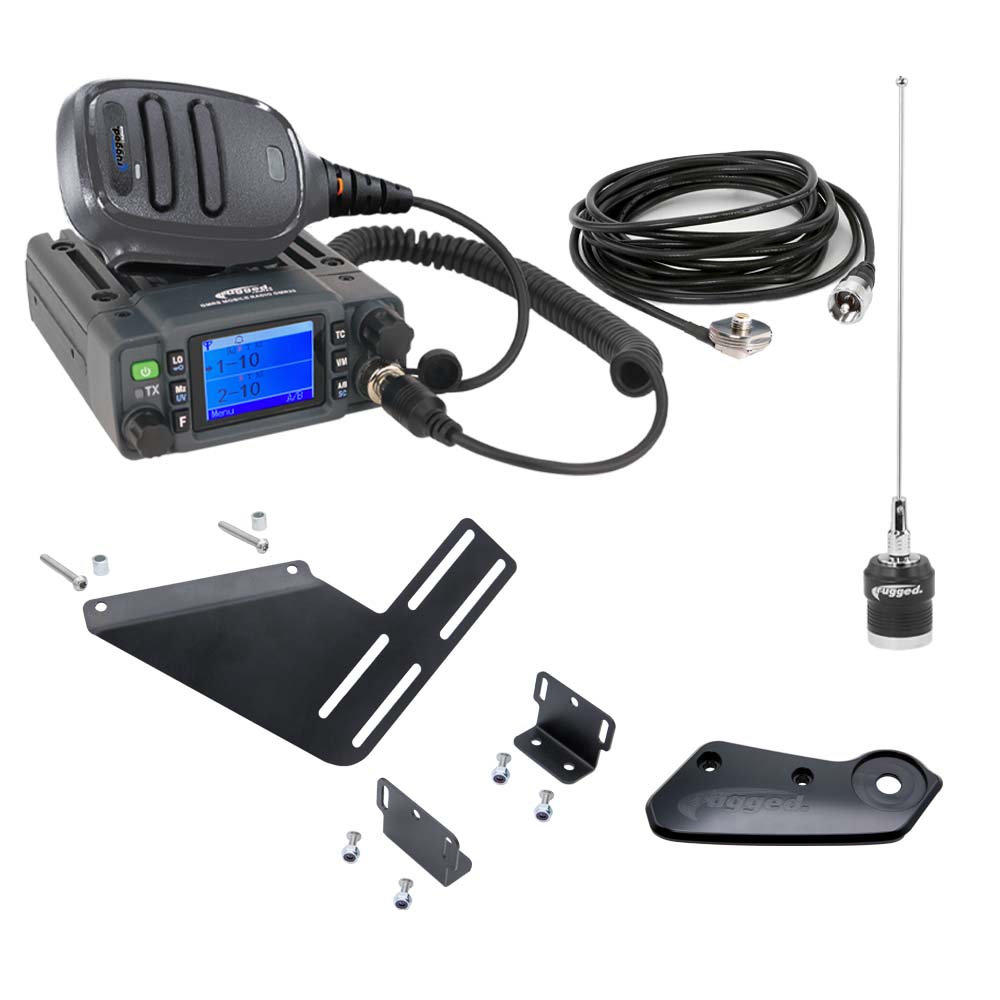 Bronco Radio Kit - with GMR25 WATERPROOF Mobile Radio for New Ford Bronco