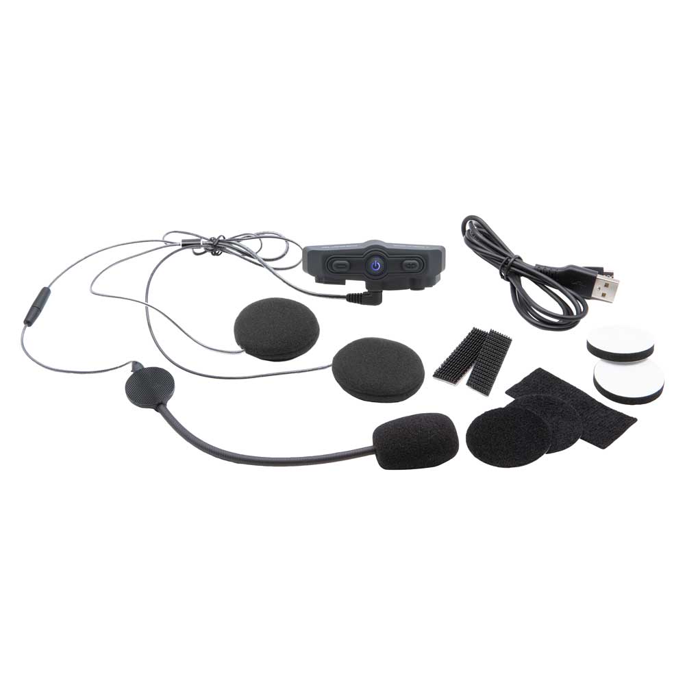 CONNECT BT2 Moto Kit Without Radio - Bluetooth Headset, Sport Harness, & Handlebar Push-To-Talk