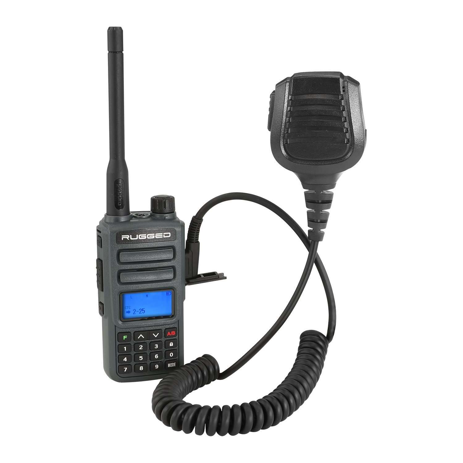 Rugged GMR2 GMRS/FRS with Hand Mic