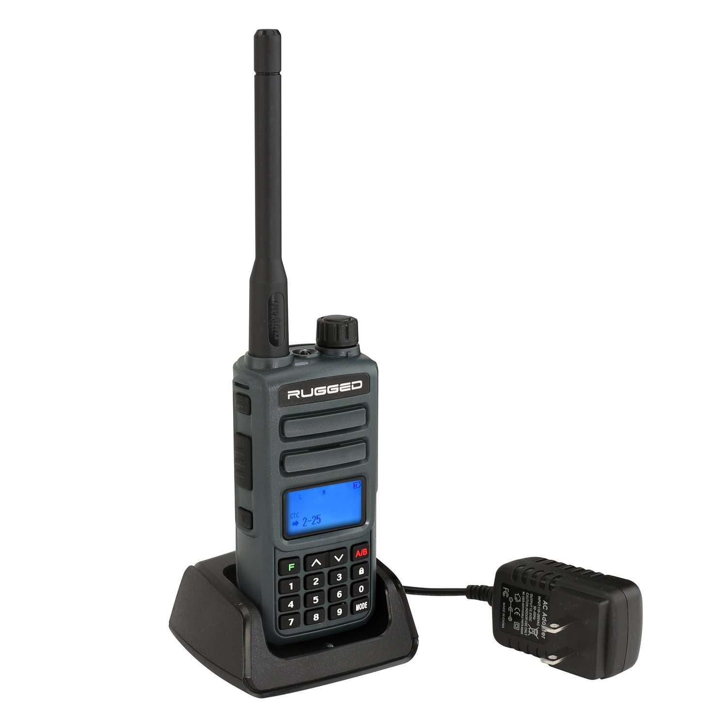 Rugged GMR2 GMRS/FRS with Hand Mic