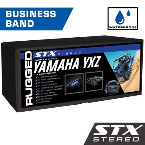 Yamaha YXZ STX STEREO Complete UTV Communication Kit